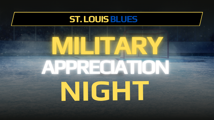 STL Blues Military Appreciation Night