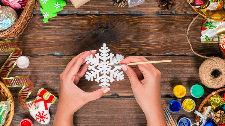 Holly Jolly Ornament Making