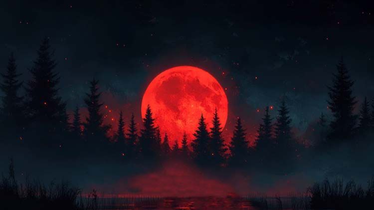 Blood Moon at Blackwater Lodge 